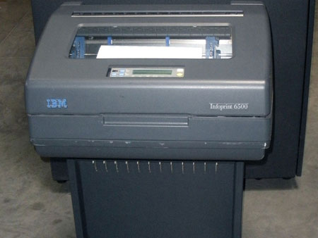 InfoPrint 6500行擊打點陣式打印機