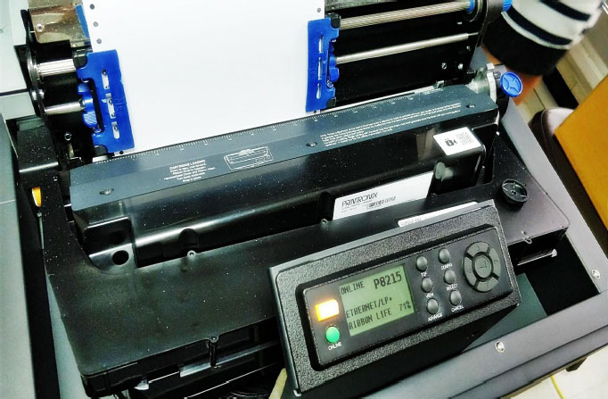 日野汽車泰國分公司的P8C15型號高速行式打印機